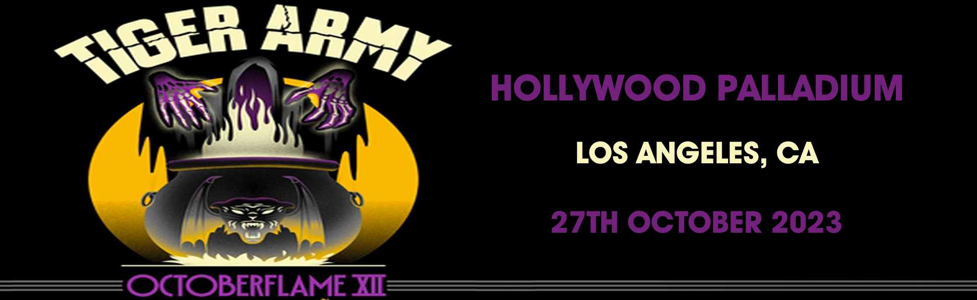Tiger Army at Hollywood Palladium tickets Tiger Army at Hollywood Palladium