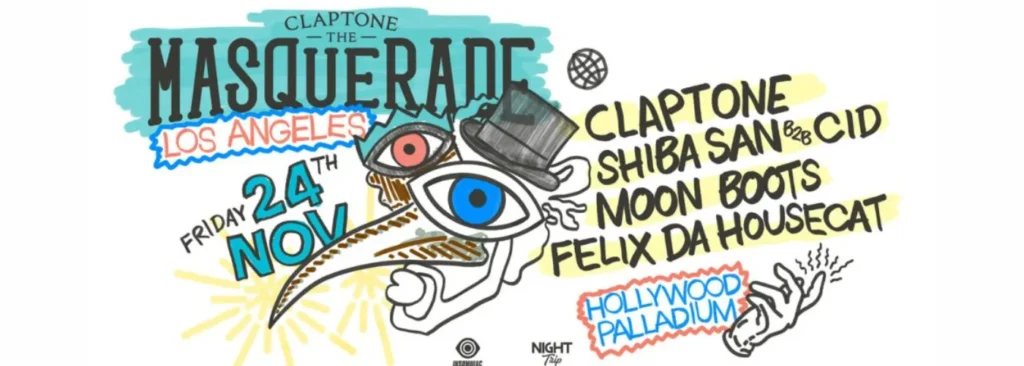 Claptone Masquerade at Hollywood Palladium