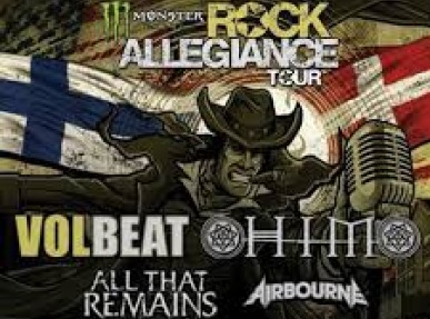 Rock Allegiance Tour: Volbeat, HIM & All That Remains
