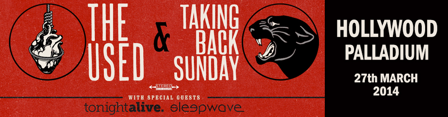 The Used & Taking Back Sunday