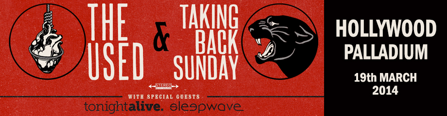 The Used & Taking Back Sunday