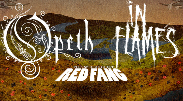 Opeth, In Flames & Red Fang