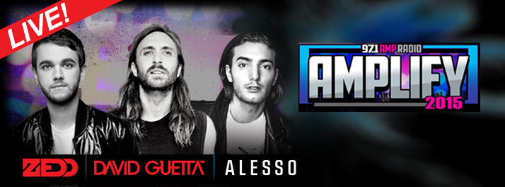 Amplify 2015: Alesso, David Guetta, Zedd, AronChupa & DJ Baby Yu