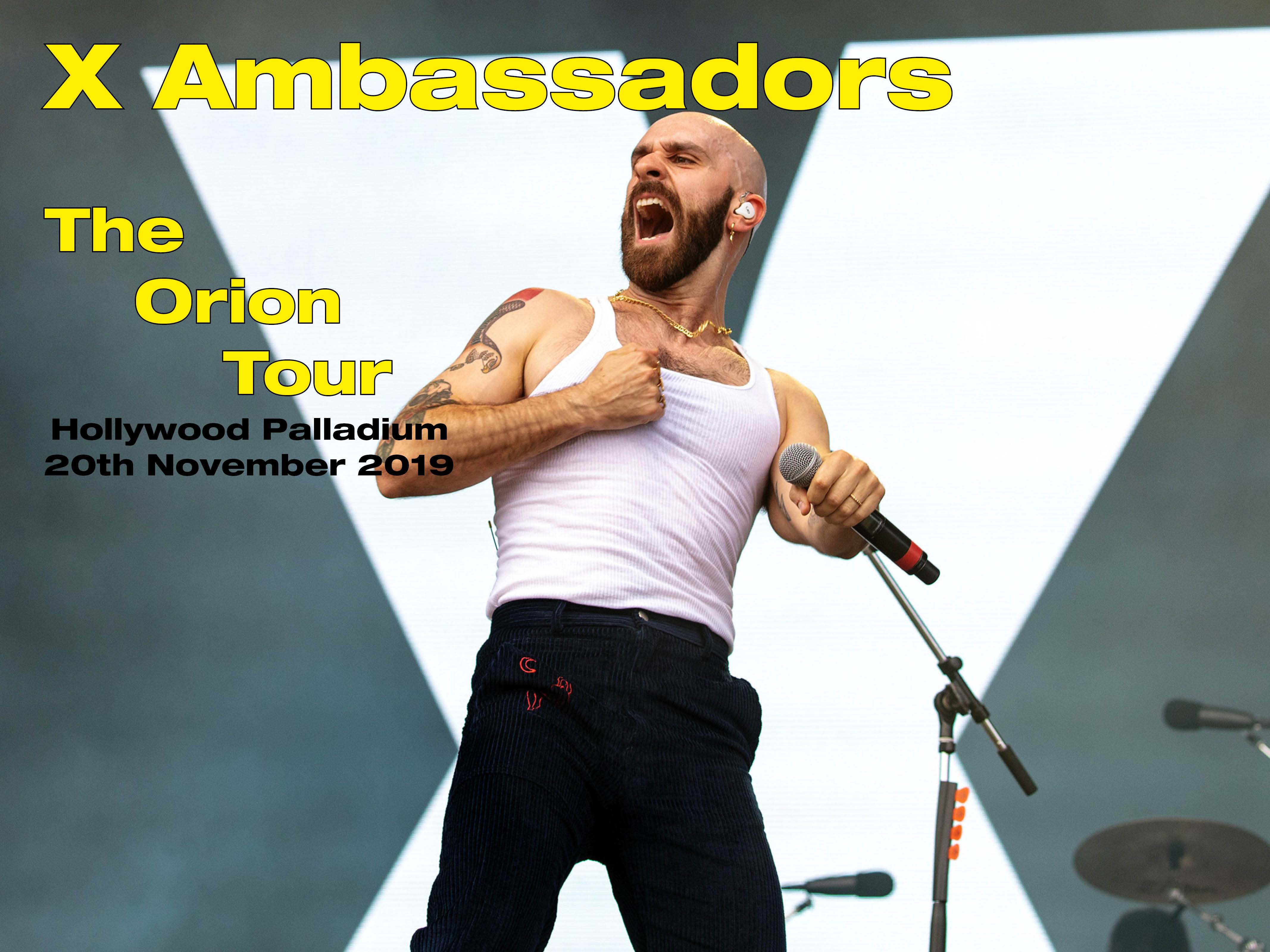 X Ambassadors at Hollywood Palladium