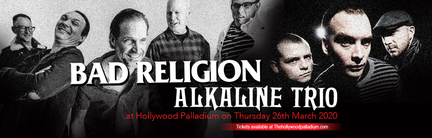 Bad Religion & Alkaline Trio [CANCELLED]