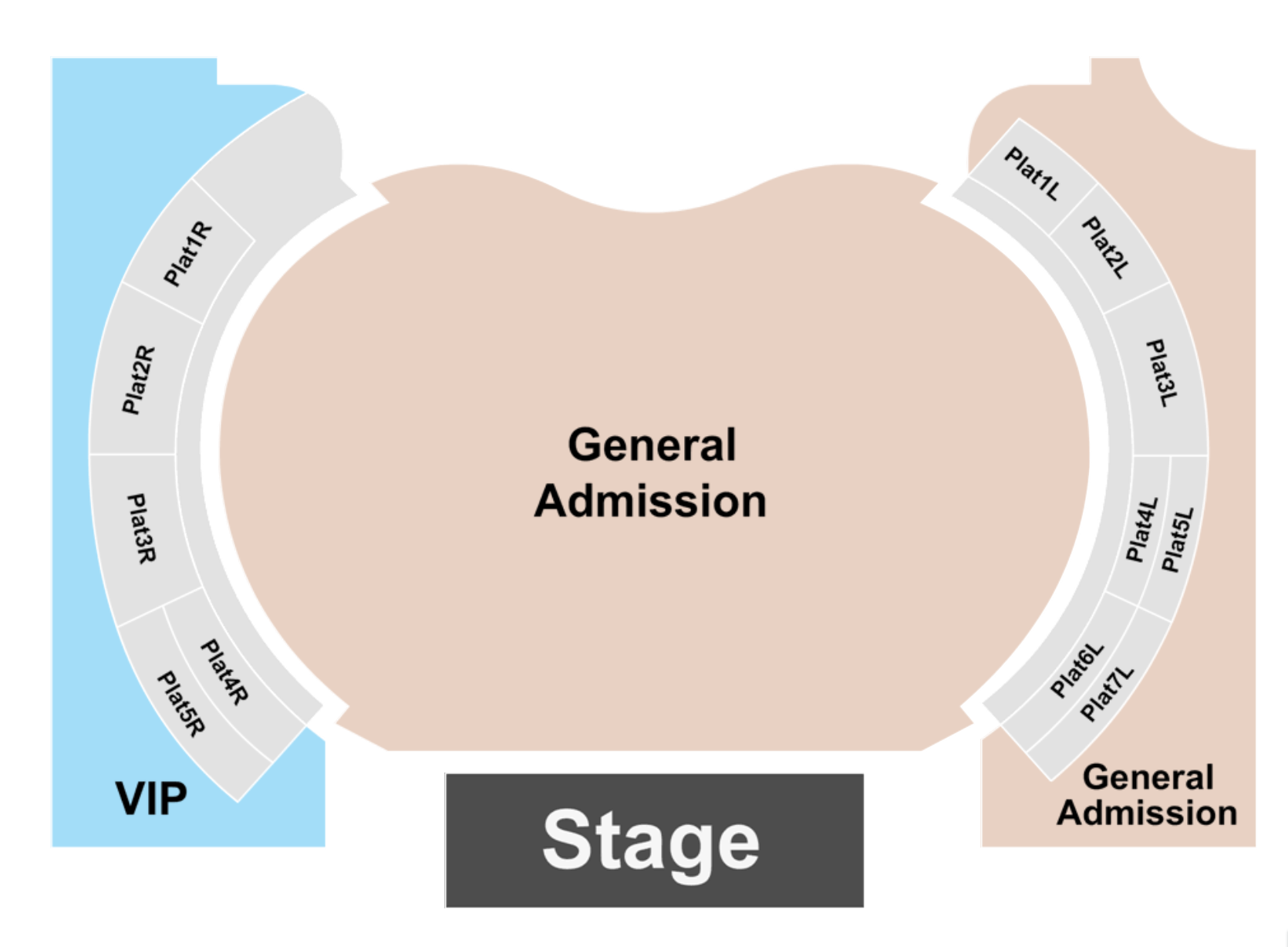 hollywood palladium seating chart