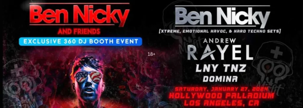 Ben Nicky at Hollywood Palladium