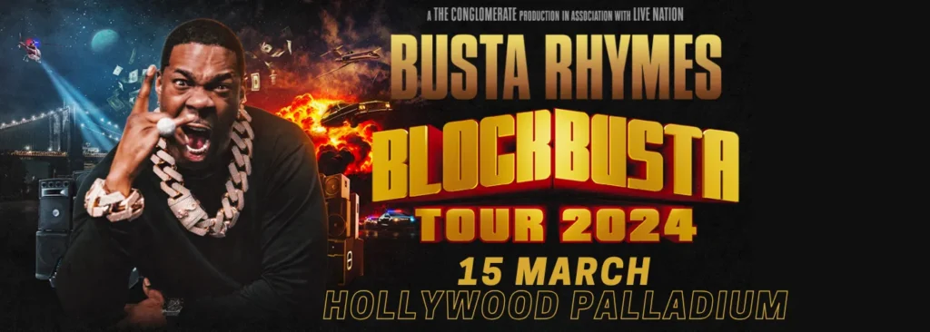 Busta Rhymes at Hollywood Palladium