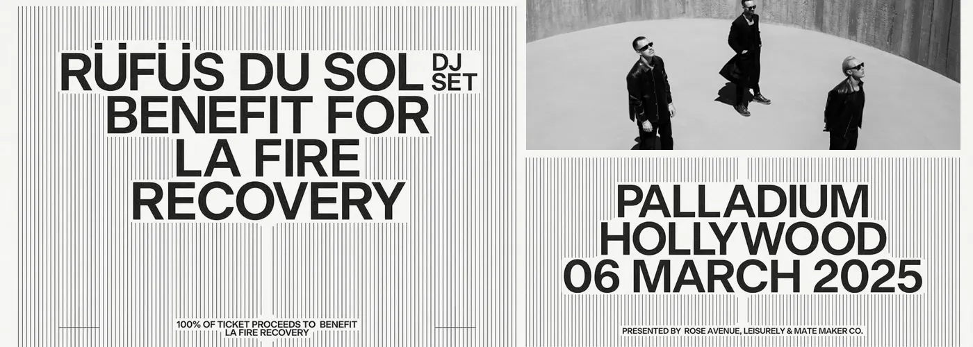 Rufus Du Sol (DJ Set)