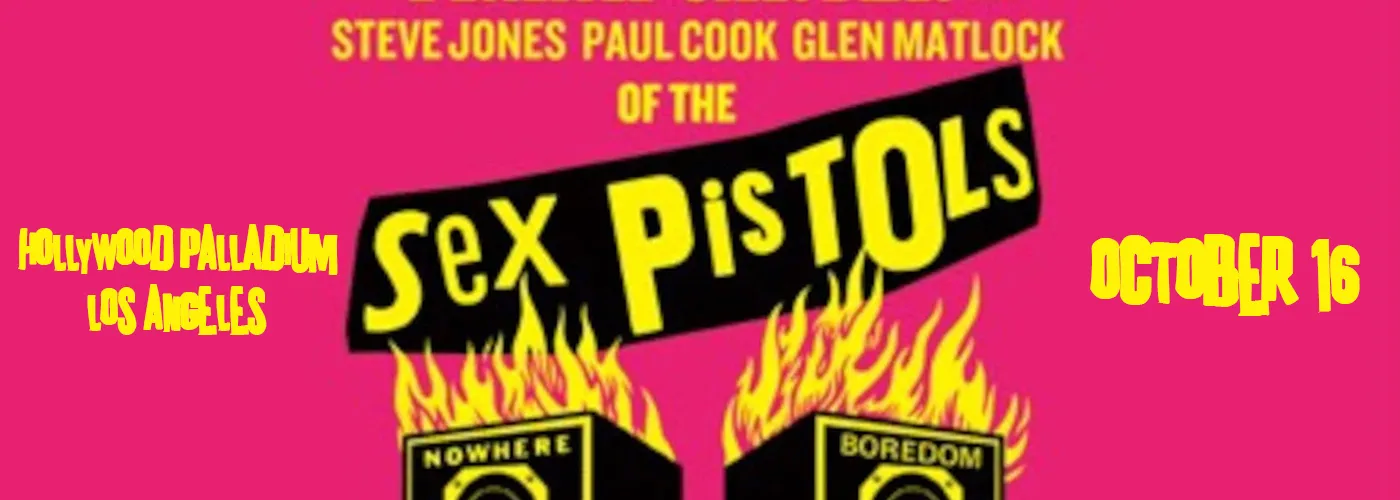 Sex Pistols (Steve Jones, Paul Cook & Glen Matlock)