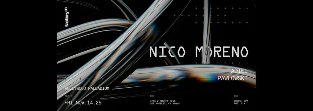 Nico Moreno at Hollywood Palladium