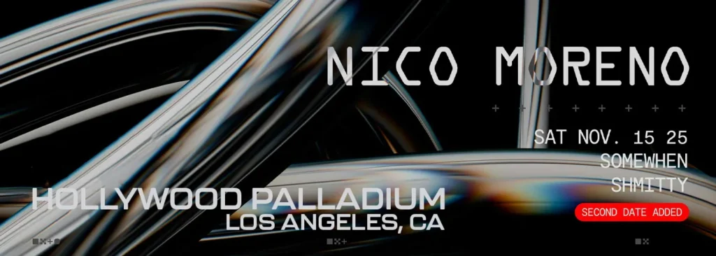Nico Moreno at Hollywood Palladium