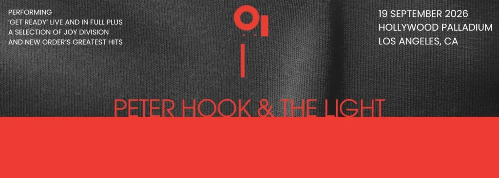 Peter Hook And The Light at Hollywood Palladium