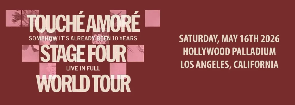 Touche Amore at Hollywood Palladium