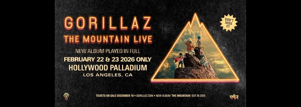 Gorillaz at Hollywood Palladium