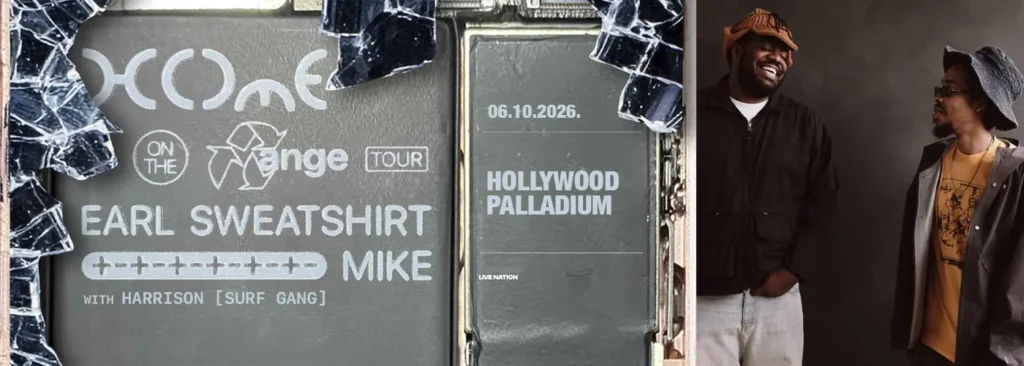 Earl Sweatshirt & MIKE at Hollywood Palladium