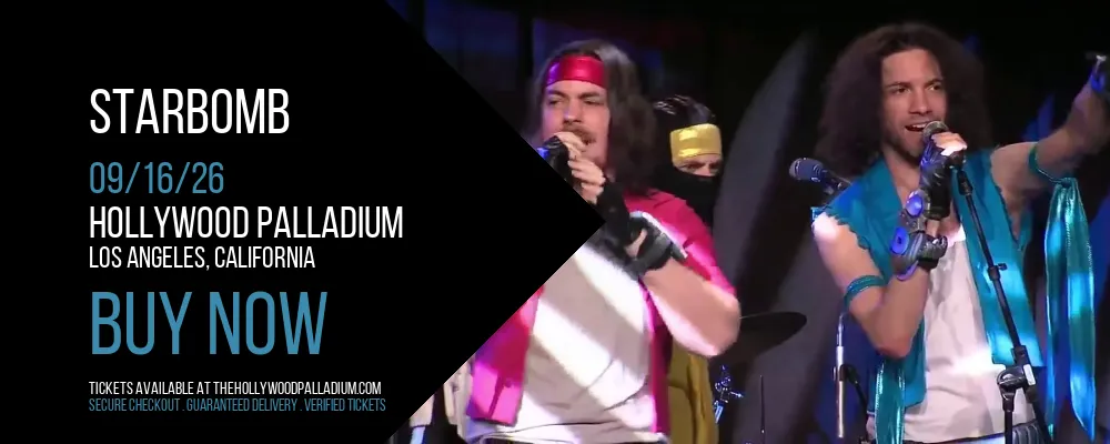 Starbomb at Hollywood Palladium