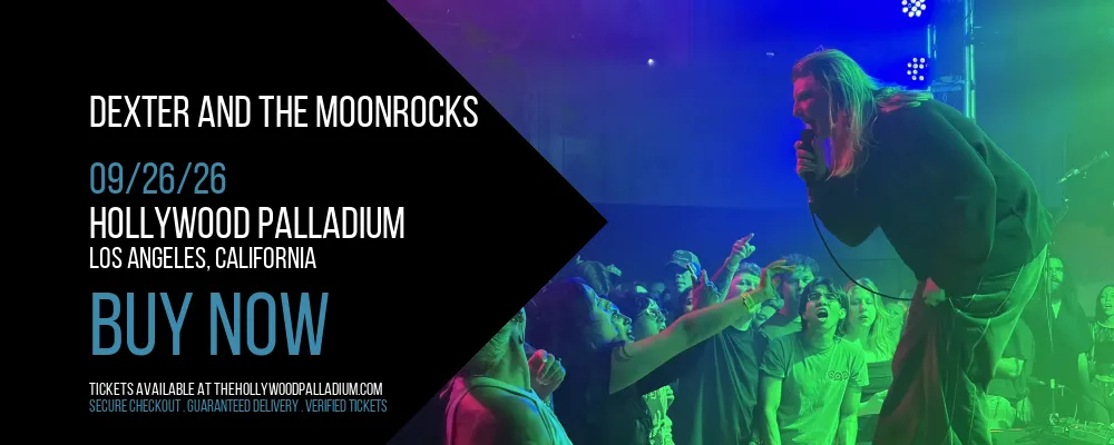 Dexter and The Moonrocks at Hollywood Palladium