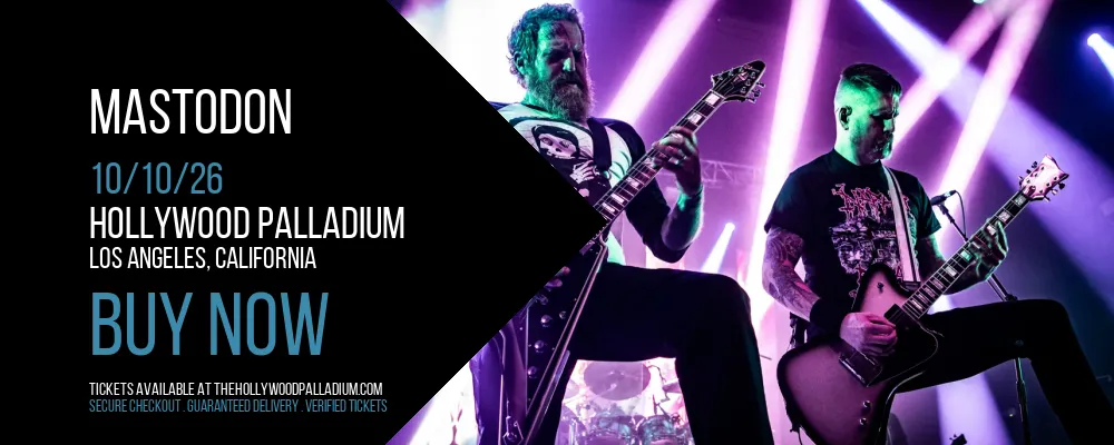 Mastodon at Hollywood Palladium